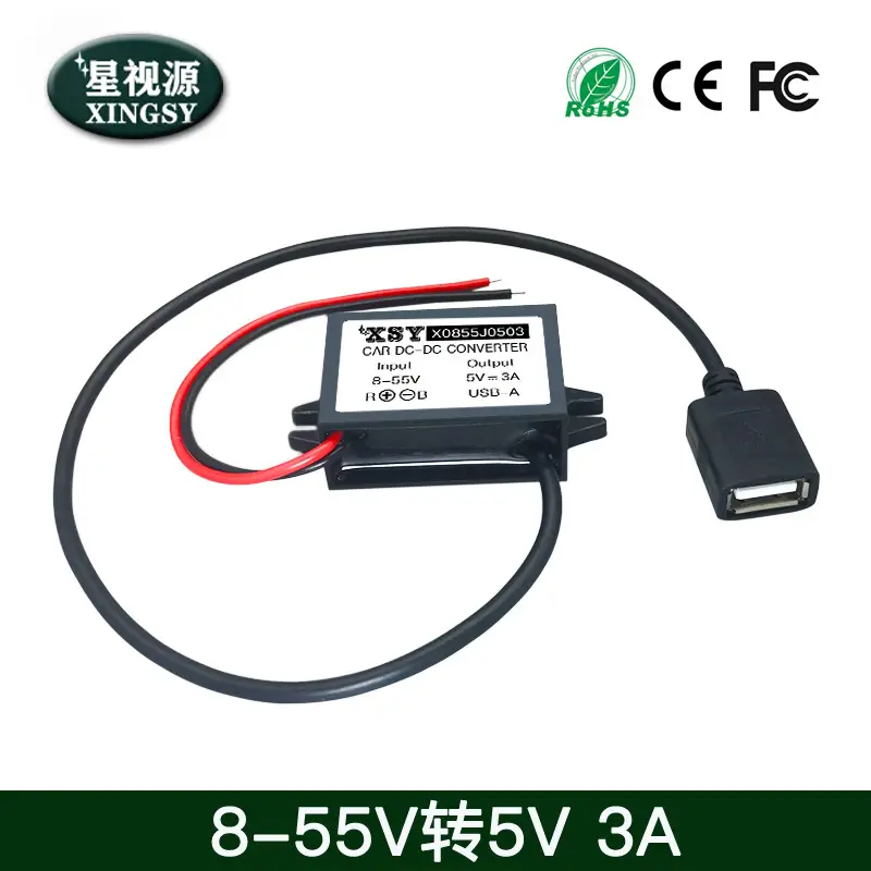 8-55V to 5V3A Car Power Converter 12V24V36V48V - Image 4