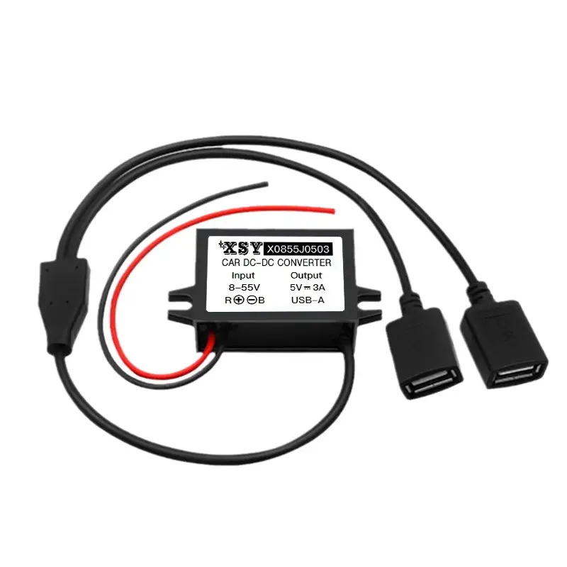 8-55V to 5V3A Car Power Converter 12V24V36V48V - Image 5