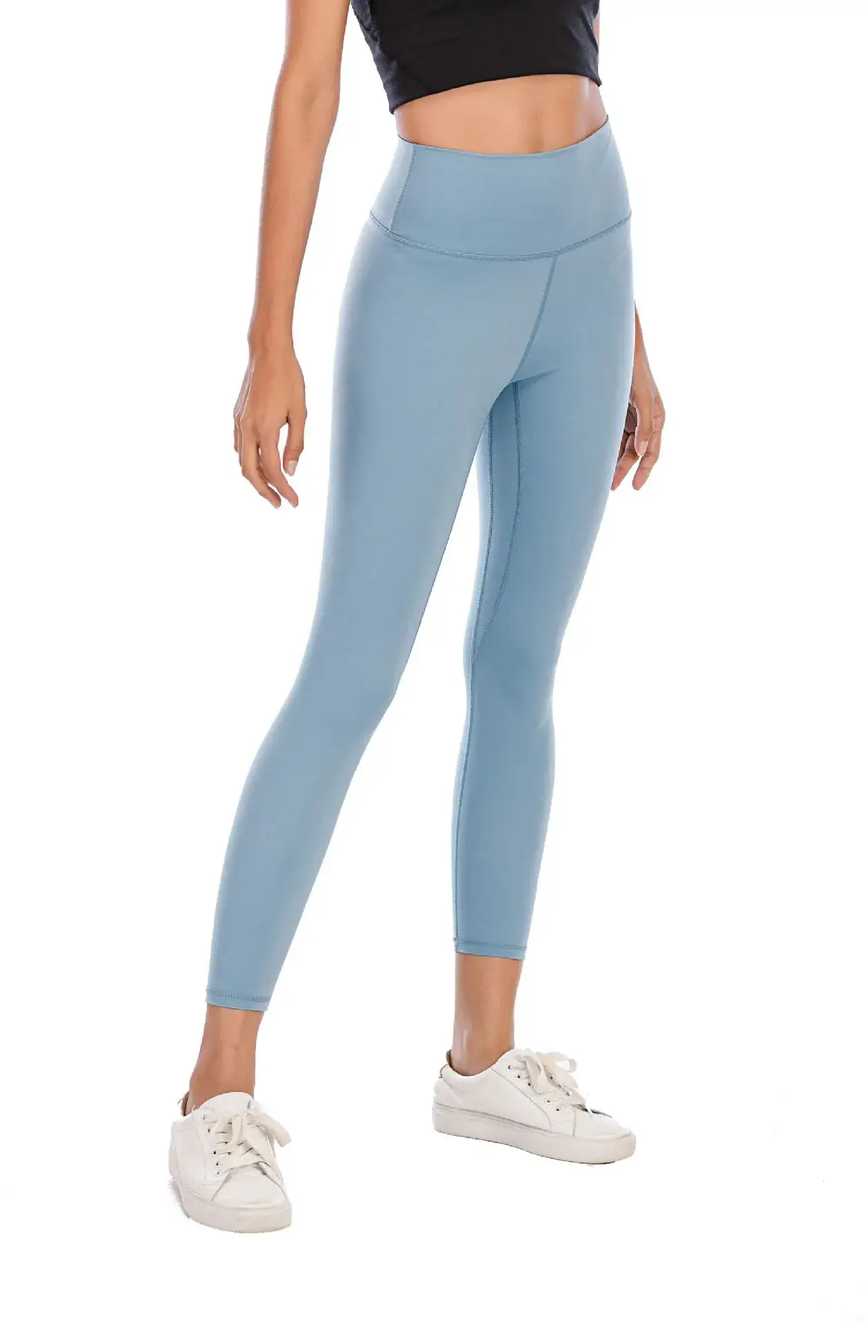 Women High Waist Hip Lifters Yoga Pants Grey