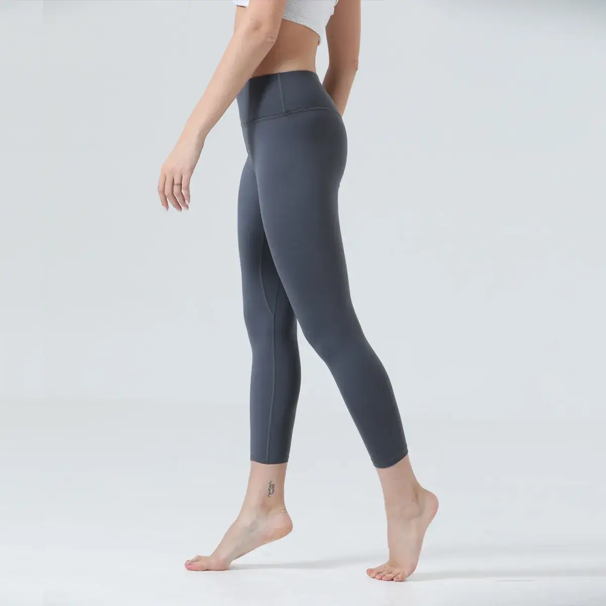 Women High Waist Hip Lifters Yoga Pants Grey