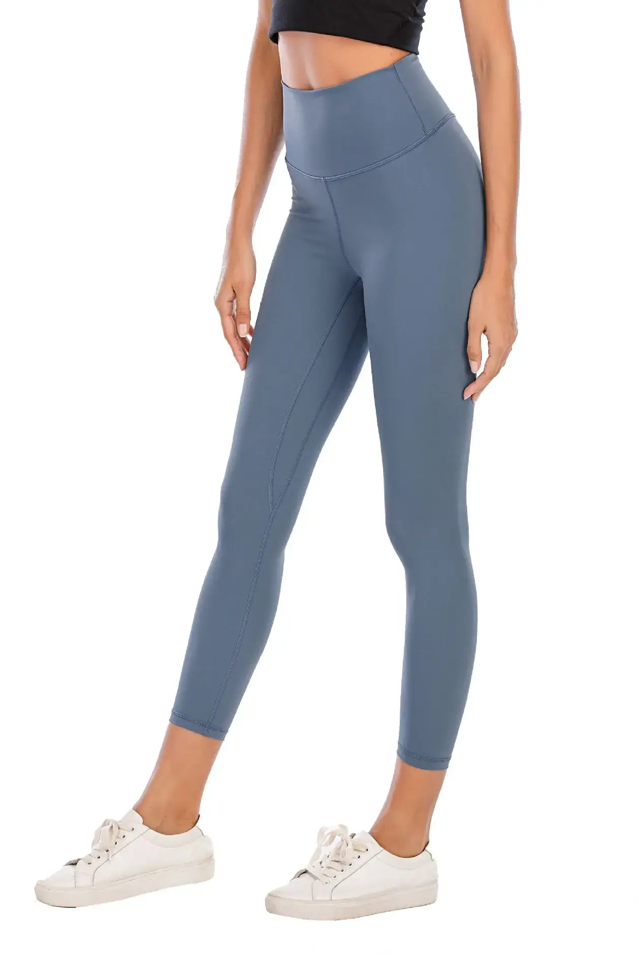 Women High Waist Hip Lifters Yoga Pants Grey