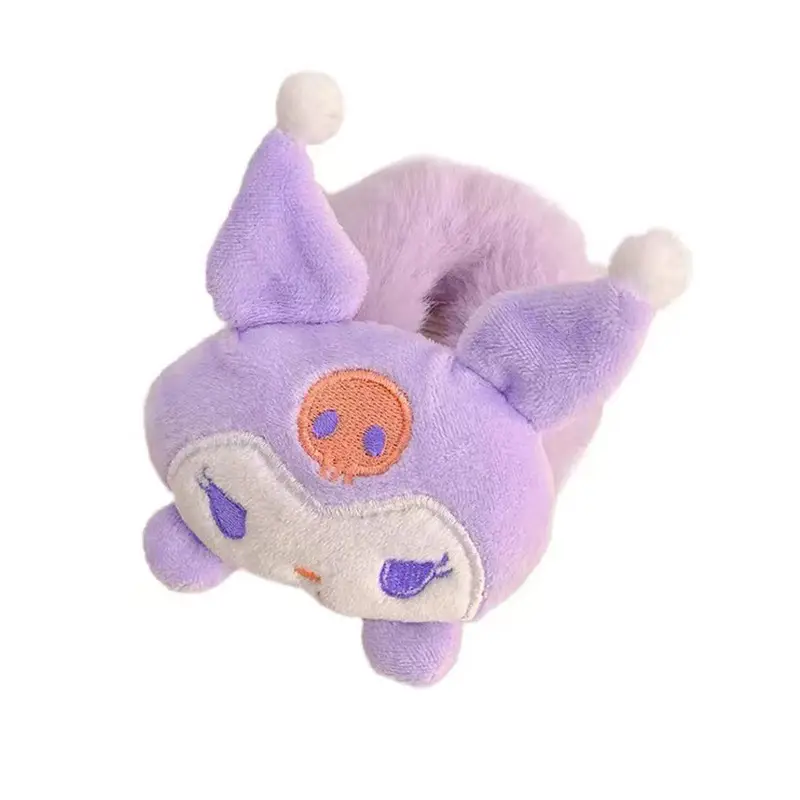 Plush Cartoon Hair Bands for Kids Girls Bow Accessories - Image 10
