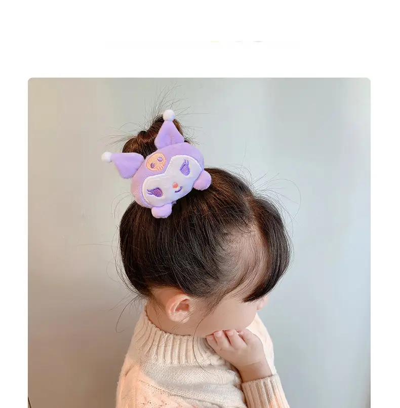 Plush Cartoon Hair Bands for Kids Girls Bow Accessories — feature 16