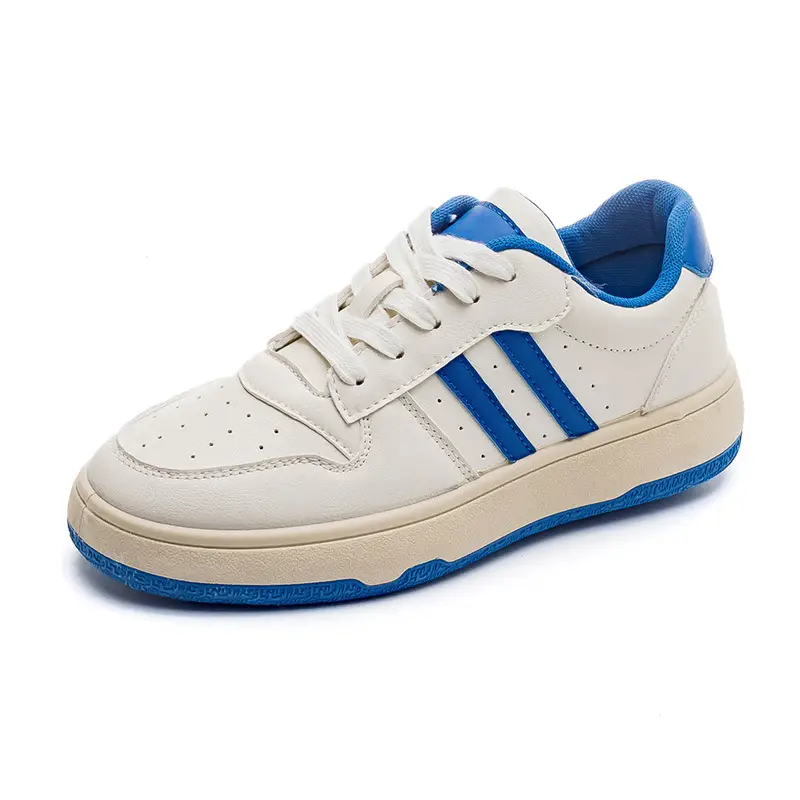 Dexun Shoes Skateboard Shoes Women's Ins Versatile Two-Bar White Shoes New Student Sports and Casual Shoes Kdl-Bx001 - Image 8