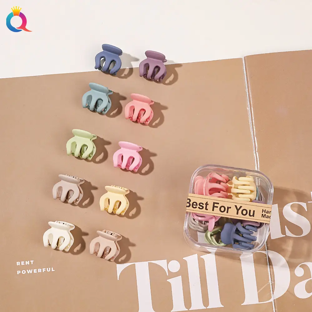 Black Crossbody Hair Clips for Women - 10 Pcs Wholesale - Image 10