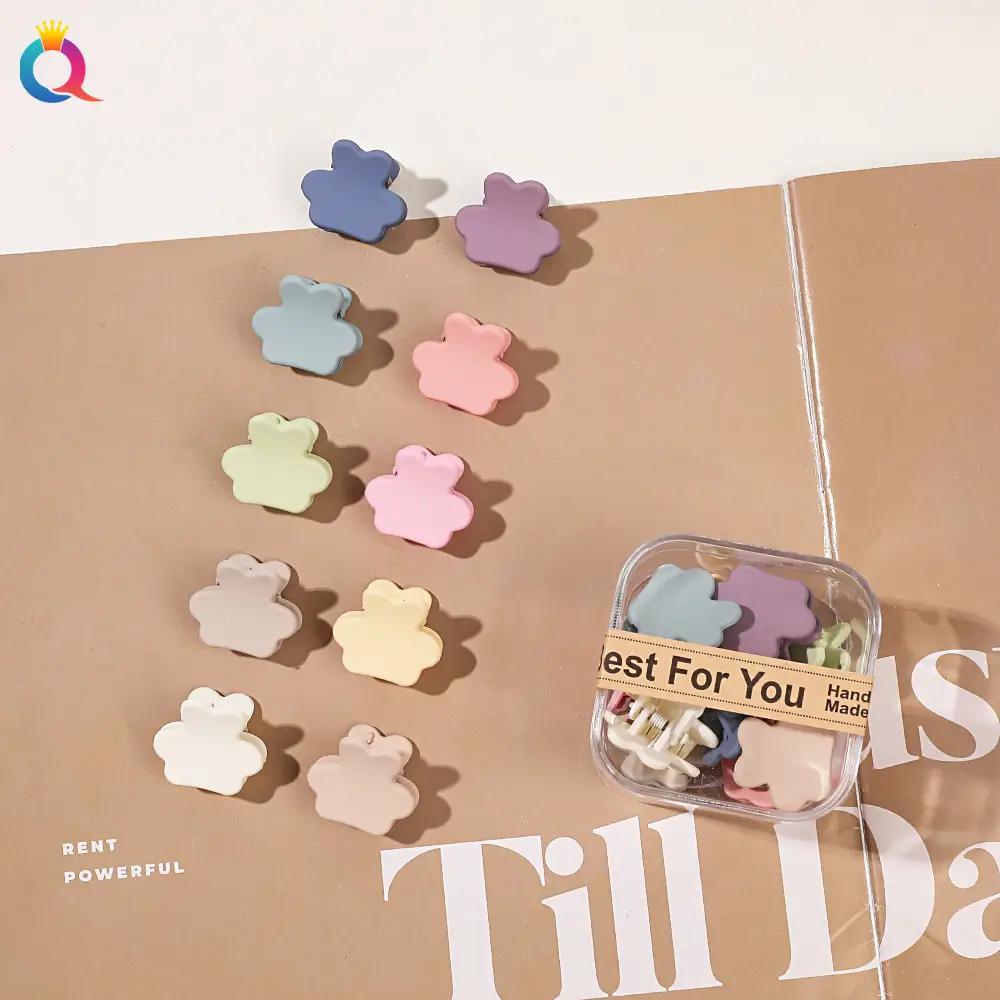 Black Crossbody Hair Clips for Women - 10 Pcs Wholesale - Image 8