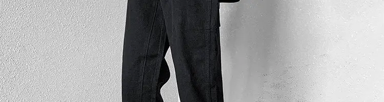 Men Slim Cargo Pants Zipper Style White — feature 5