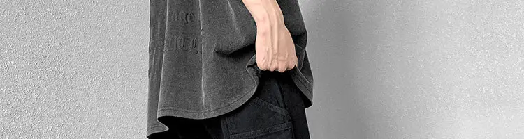 Men Slim Cargo Pants Zipper Style White — feature 8