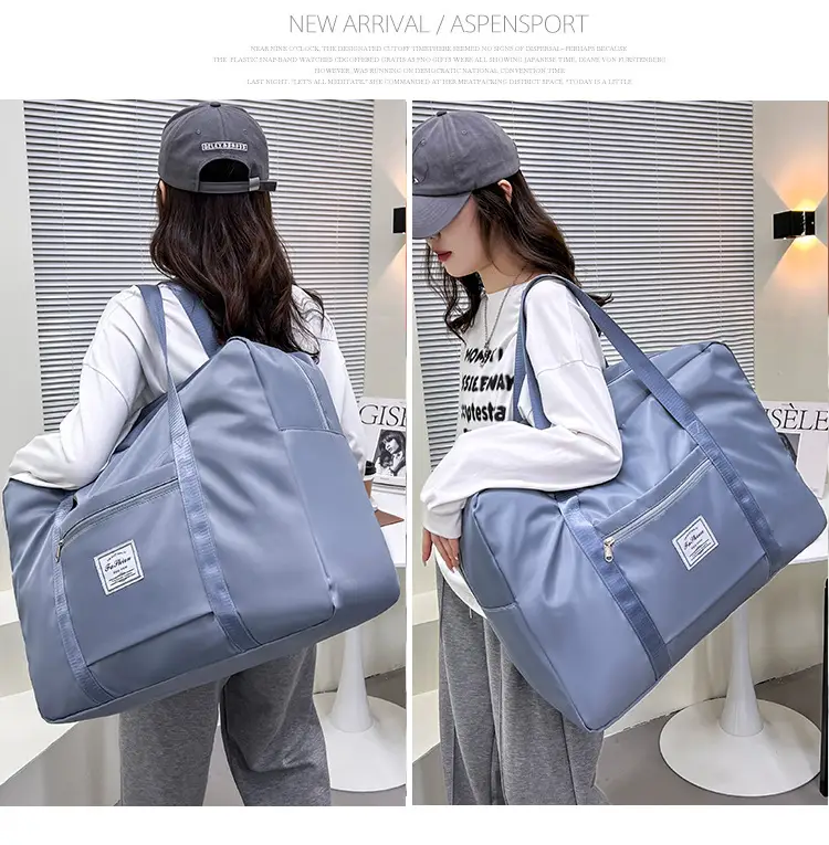 Blue Oxford Cloth Storage Bag for Travel & Business Use — feature 16