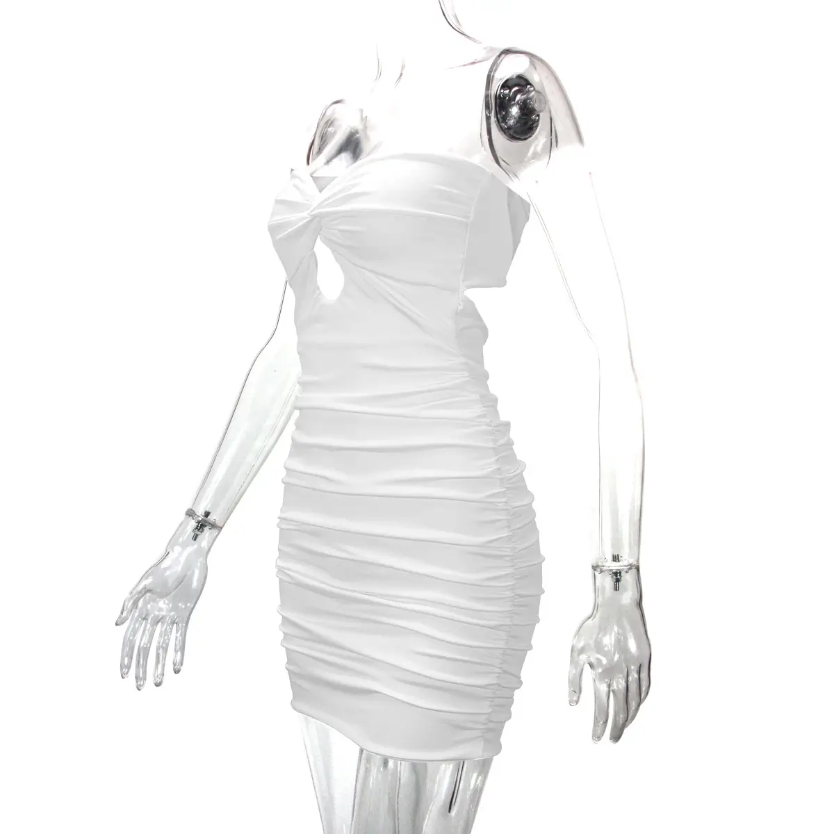 White Backless Dress for Women Summer Wear — feature 25