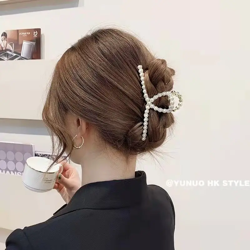 Extra Large Pearl Hairpin for Women