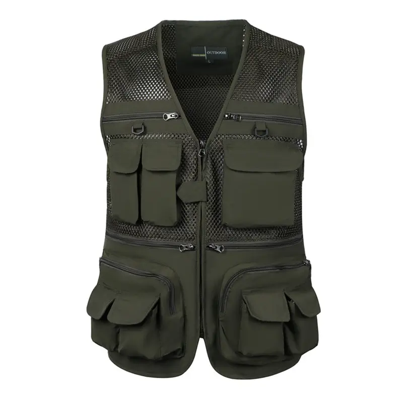 Men's Cross-Border Summer Mesh Vest Large Size