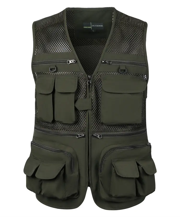 Men's Cross-Border Summer Mesh Vest Large Size