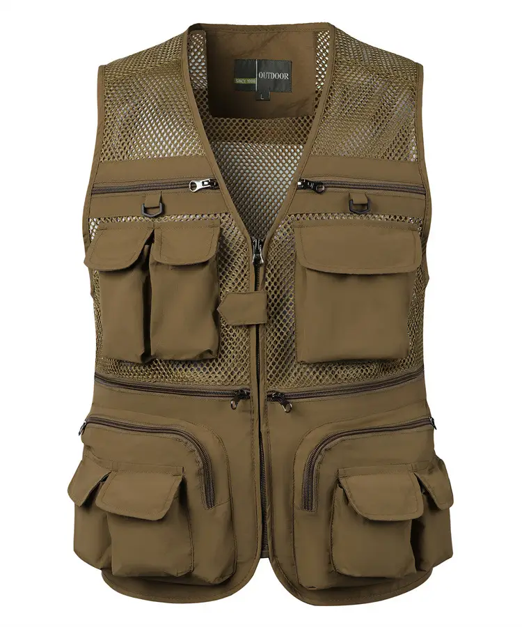 Men's Cross-Border Summer Mesh Vest Large Size