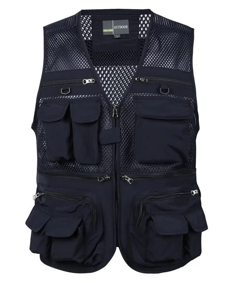 Men's Cross-Border Summer Mesh Vest Large Size
