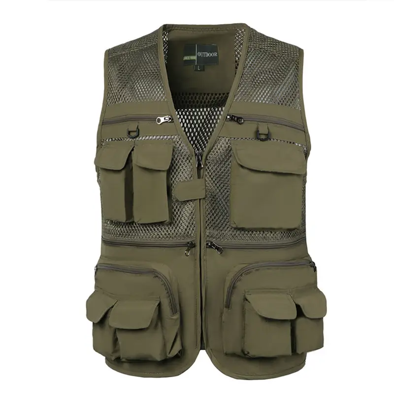 Men's Cross-Border Summer Mesh Vest Large Size