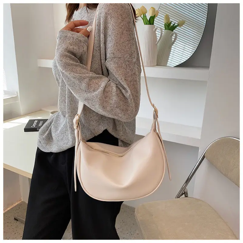 Women's Brown Shoulder Messenger Bag 2022 New Style - Image 9