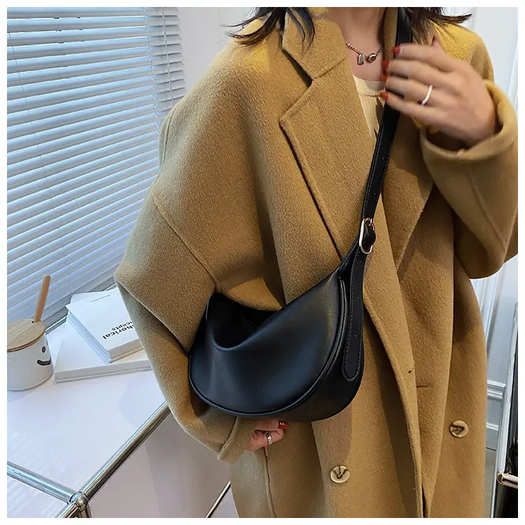 Women's Brown Shoulder Messenger Bag 2022 New Style — feature 19