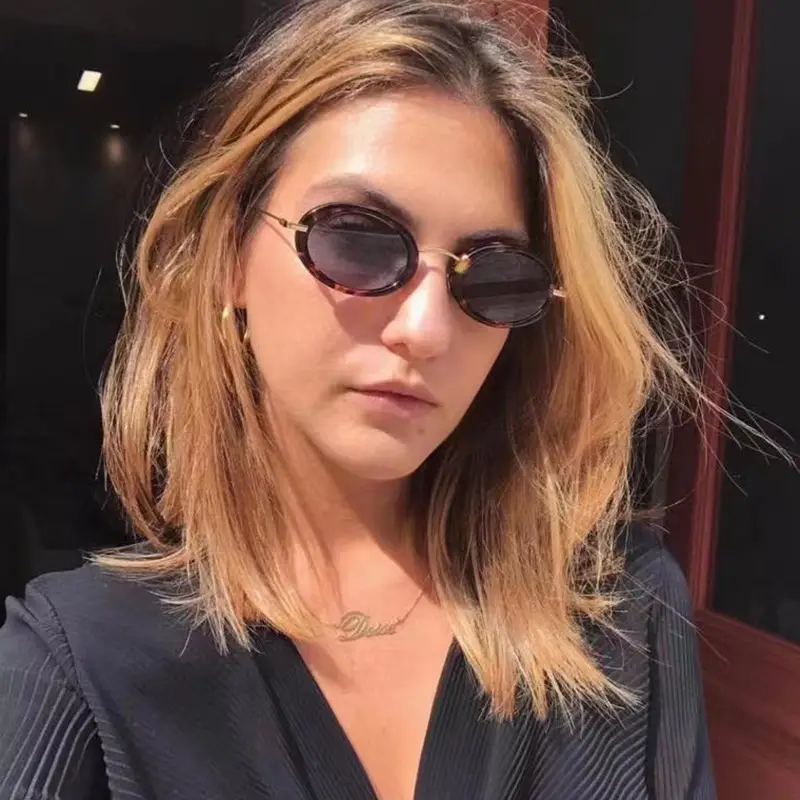 Retro Steampunk Sunglasses Women Men Cross Border Trendy Glasses