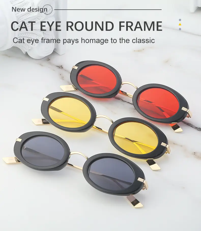 Retro Steampunk Sunglasses Women Men Cross Border Trendy Glasses — feature 16