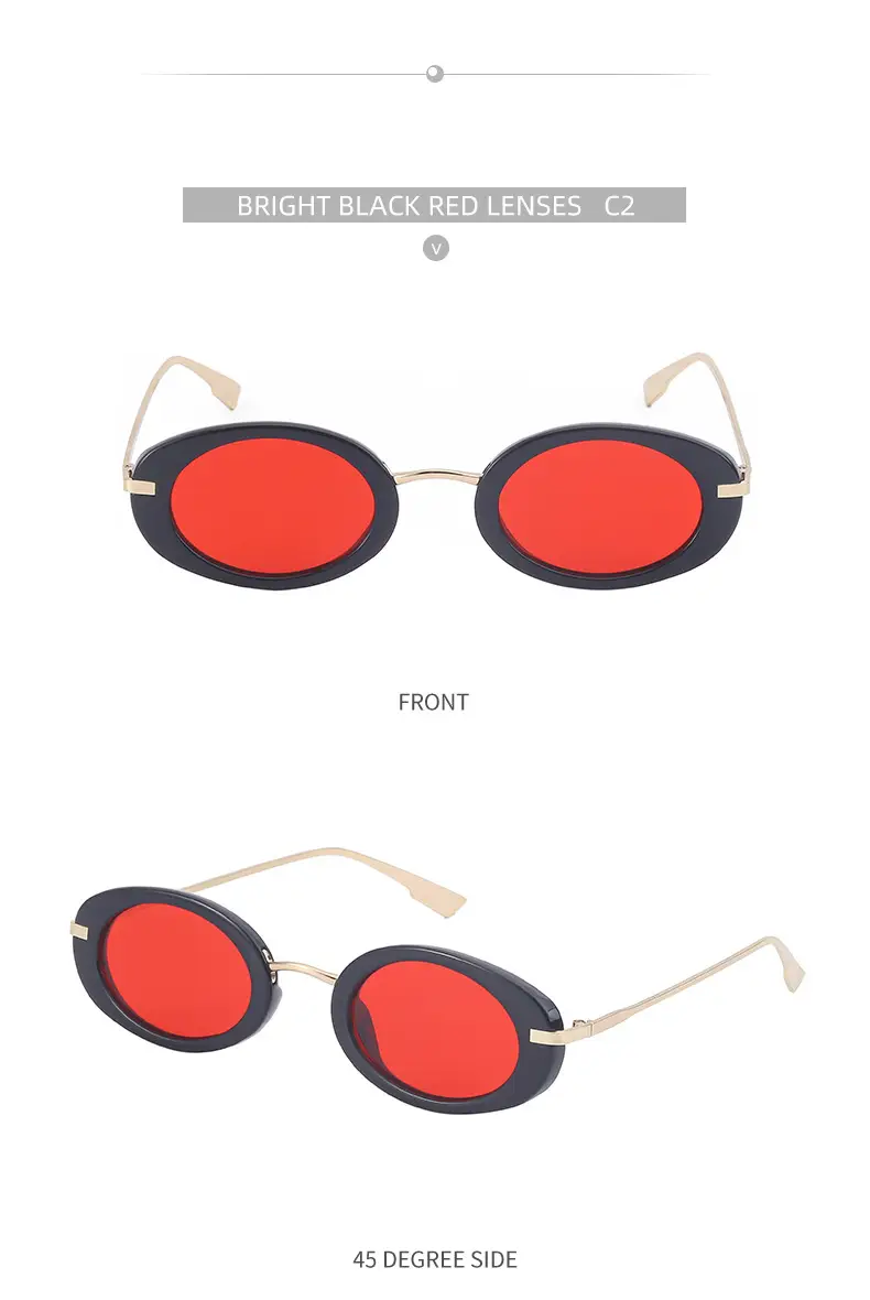 Retro Steampunk Sunglasses Women Men Cross Border Trendy Glasses — feature 26