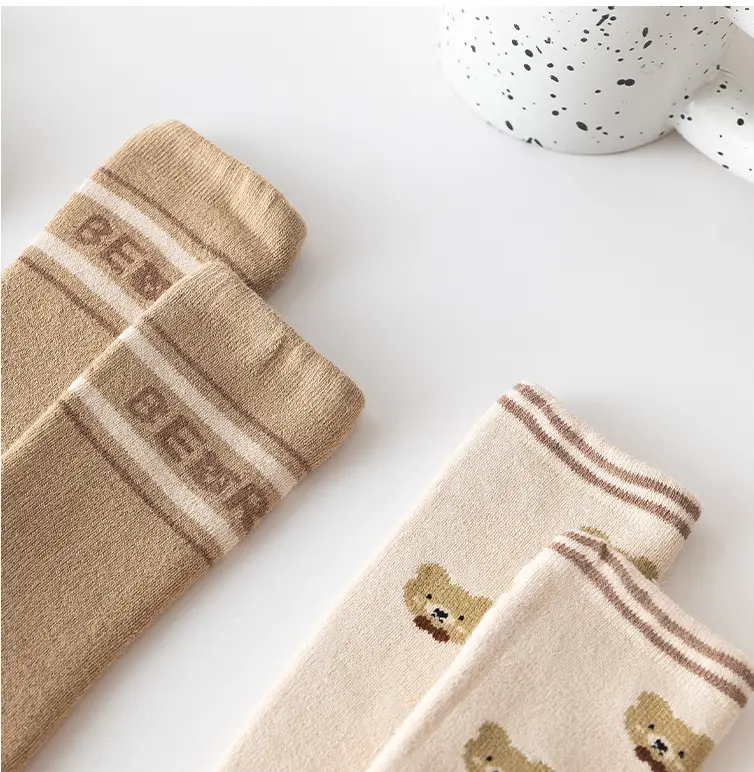 Cotton Baby Socks Warm Fleece Lined Newborn Male Female — feature 12