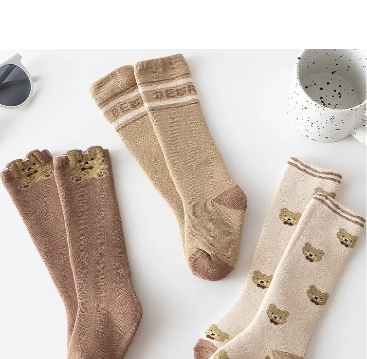 Cotton Baby Socks Warm Fleece Lined Newborn Male Female — feature 13