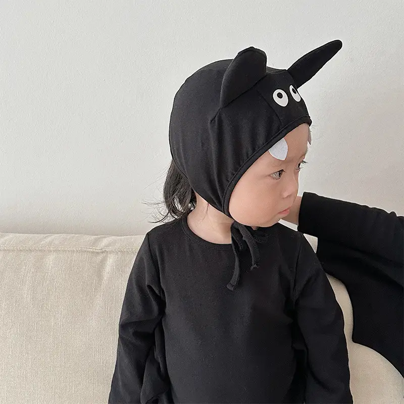 Black Bat-Shaped Baby Climbing Suit for Kids — feature 19