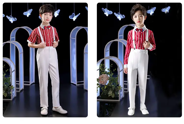Girls Red Star Chorus Costume for National Day — feature 11
