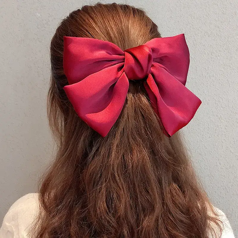 Red Bow Hairpin Clip for Women Girls - Image 7