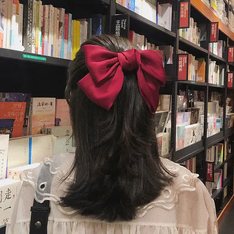 Red Bow Hairpin Clip for Women Girls - Image 8