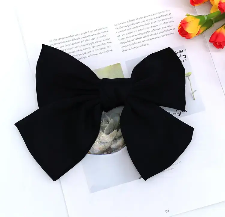 Red Bow Hairpin Clip for Women Girls - Image 2