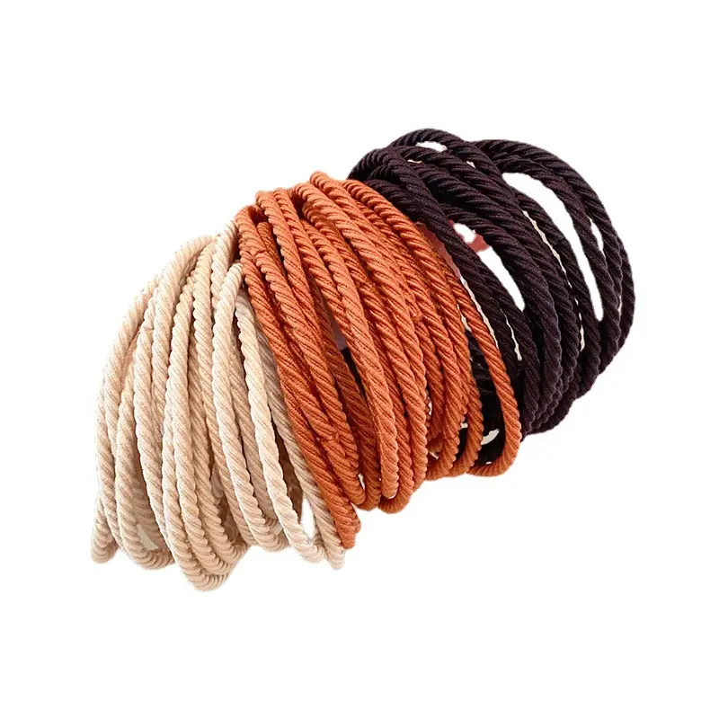 2023 New Style Rubber Hair Bands Women's High Horsetail Rope - Image 11