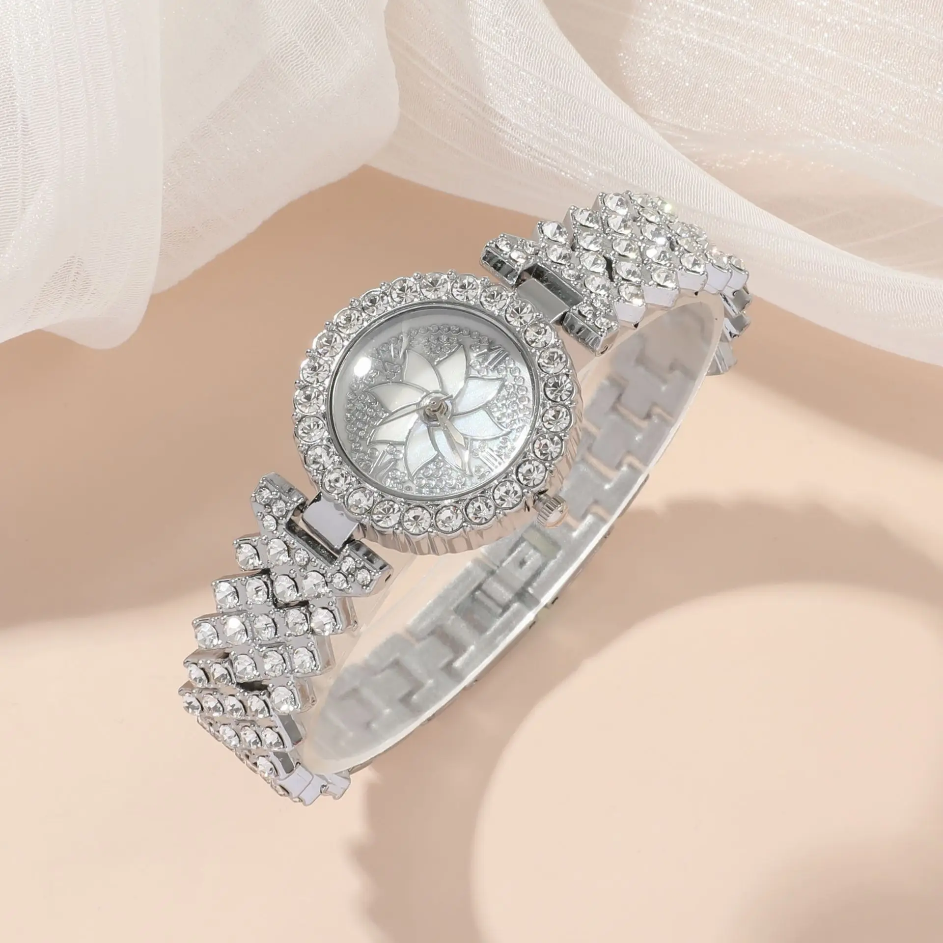Gypsophila Watch Set 4Pcs Creative Quartz Ladies - Image 5