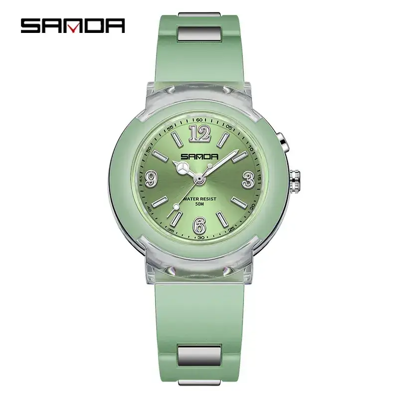 Sanda Women's White Water Resistant Watch Small - Image 11