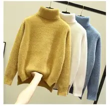 Women's Extra Thick Twist Knit Sweater Mid Length 2025 Winter — feature 12