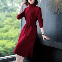 Women's Extra Thick Twist Knit Sweater Mid Length 2025 Winter — feature 5