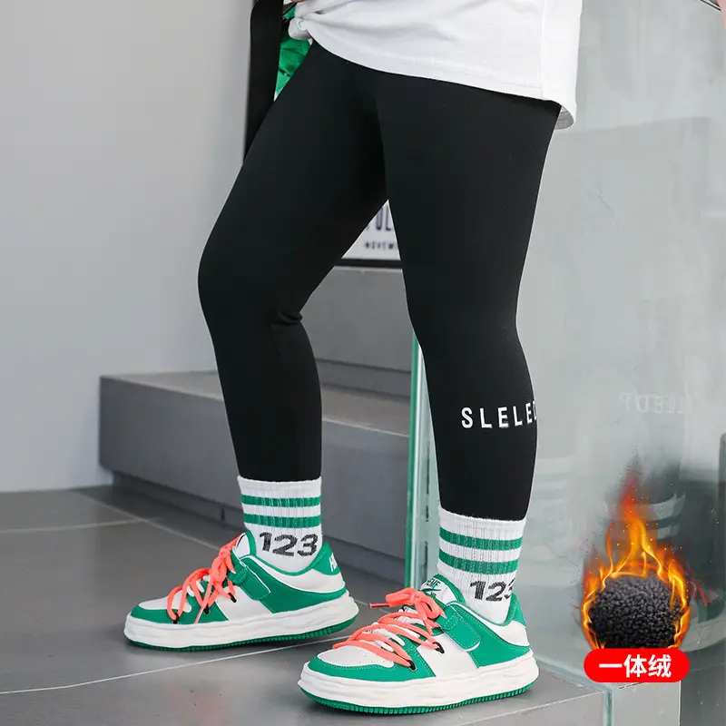 Fleece Leggings for Girls Autumn Winter 480g - Image 7