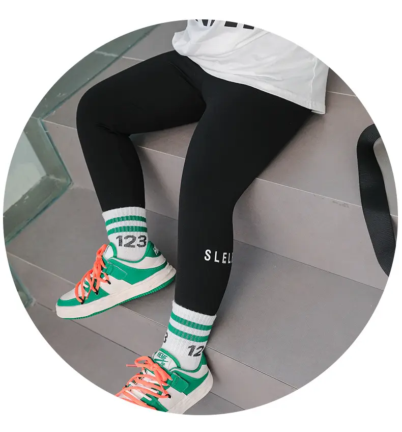 Fleece Leggings for Girls Autumn Winter 480g — feature 13