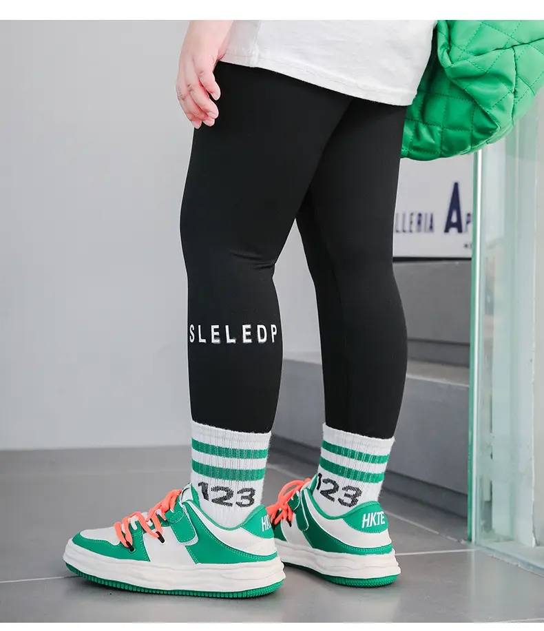 Fleece Leggings for Girls Autumn Winter 480g — feature 14
