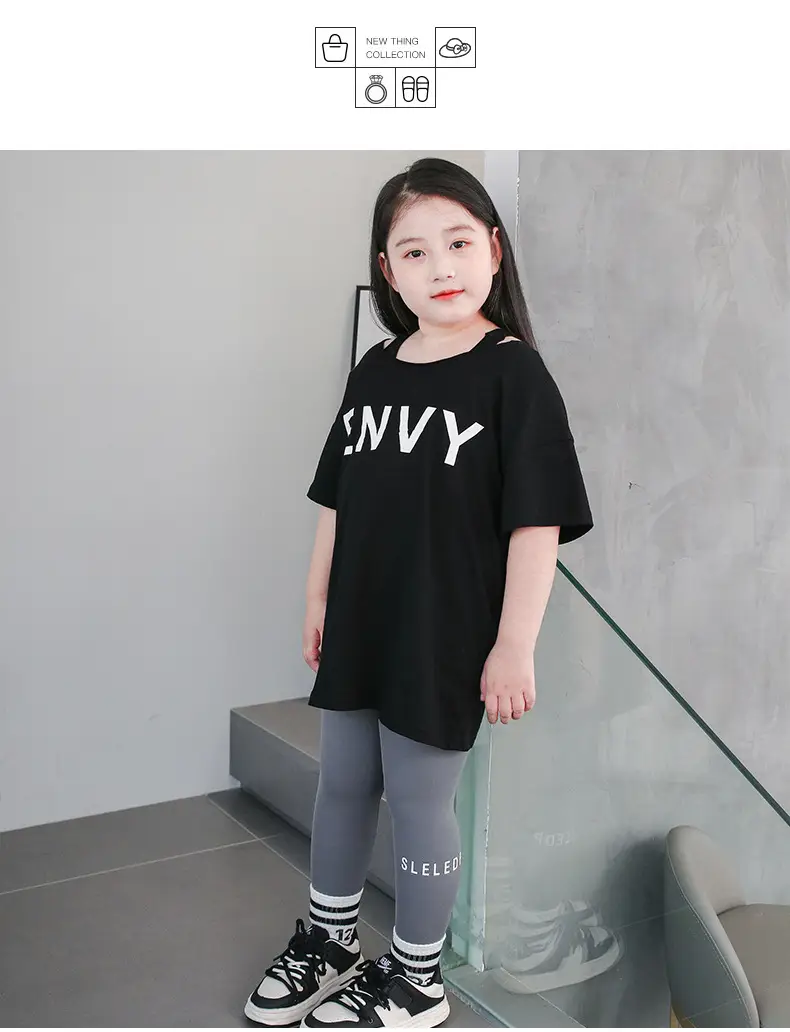Fleece Leggings for Girls Autumn Winter 480g — feature 17
