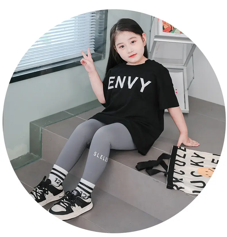 Fleece Leggings for Girls Autumn Winter 480g — feature 19