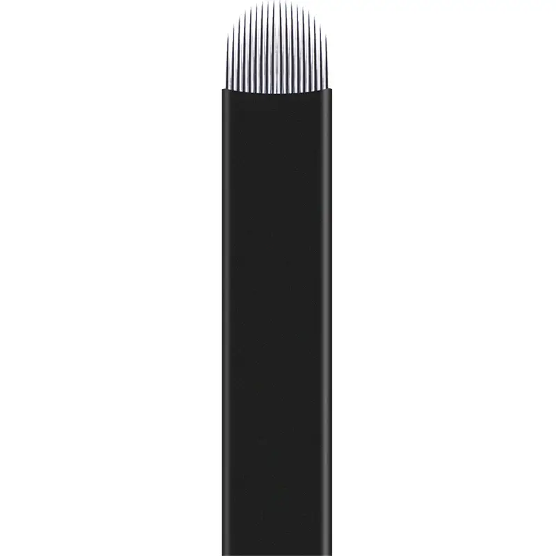 Black Leather Tattoo Embroidery Needle 18 Blue 0.18mm - Image 5