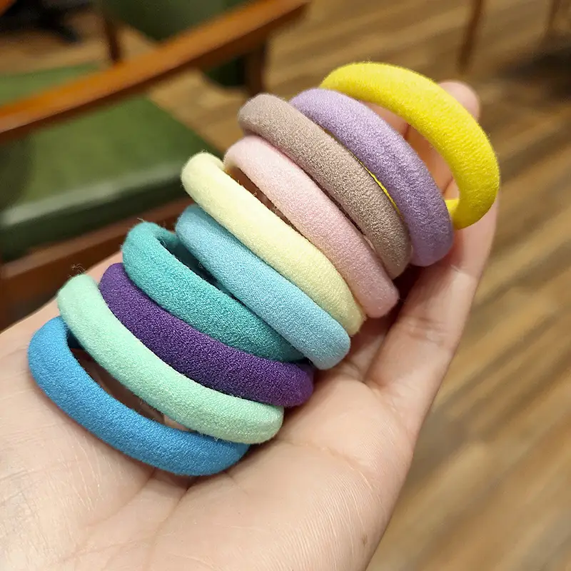 50 Pack Gradient Color Hair Ties for Girls - Image 20