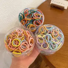 50 Pack Gradient Color Hair Ties for Girls — feature 13