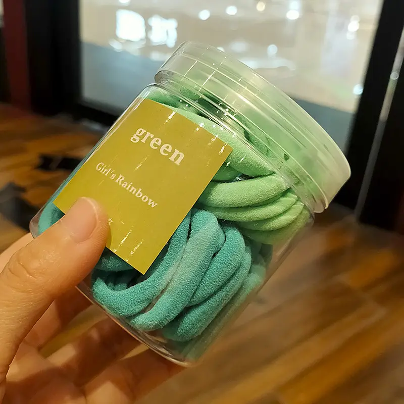 50 Pack Gradient Color Hair Ties for Girls — feature 142
