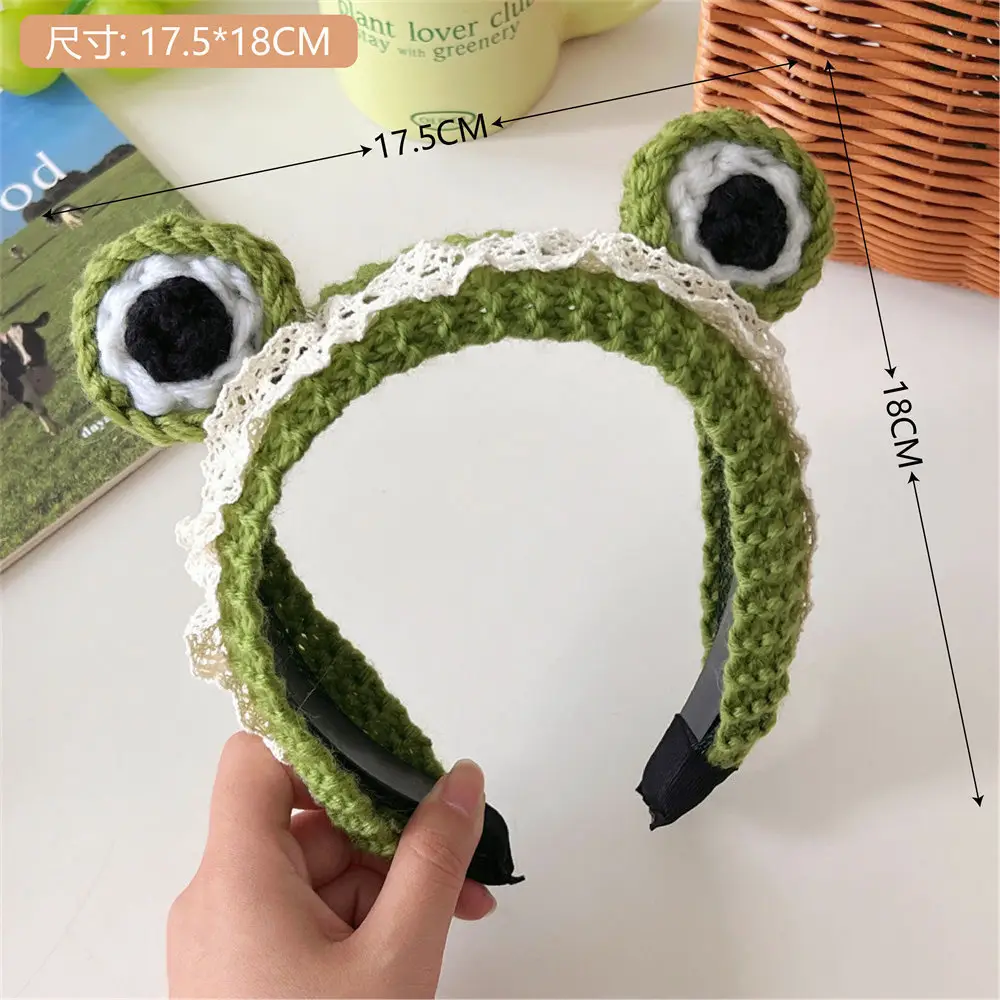 Green Frog Eyes Hair Band for Girls