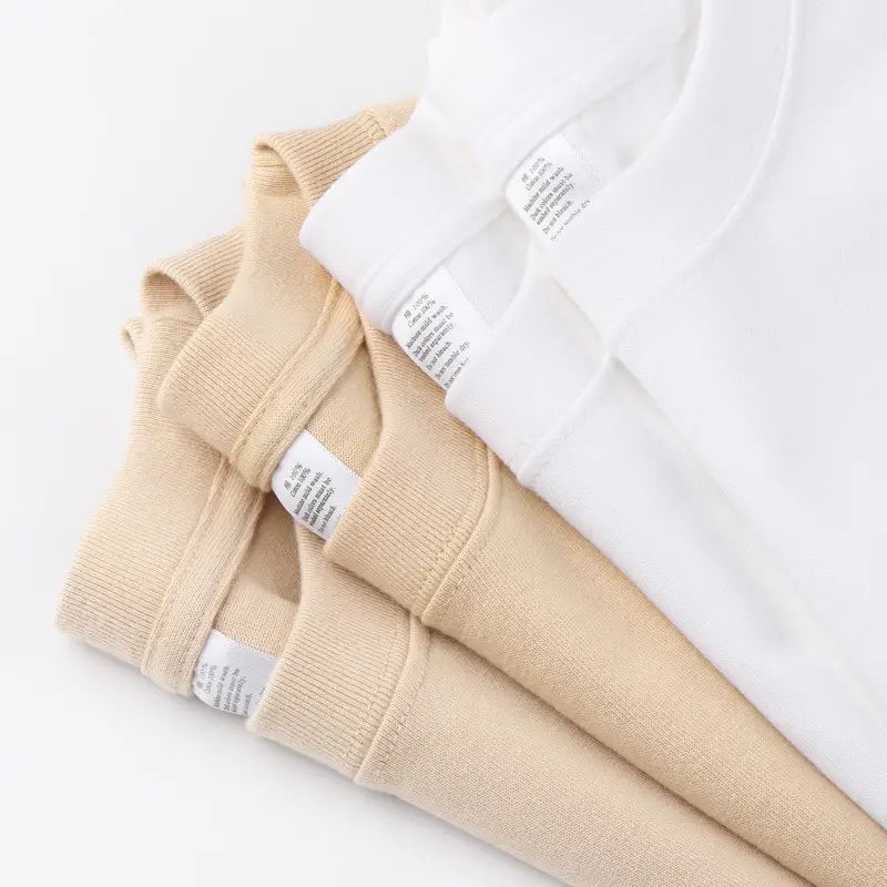 Men Women Long Sleeve T-Shirt 270g Cotton Teal - Image 8