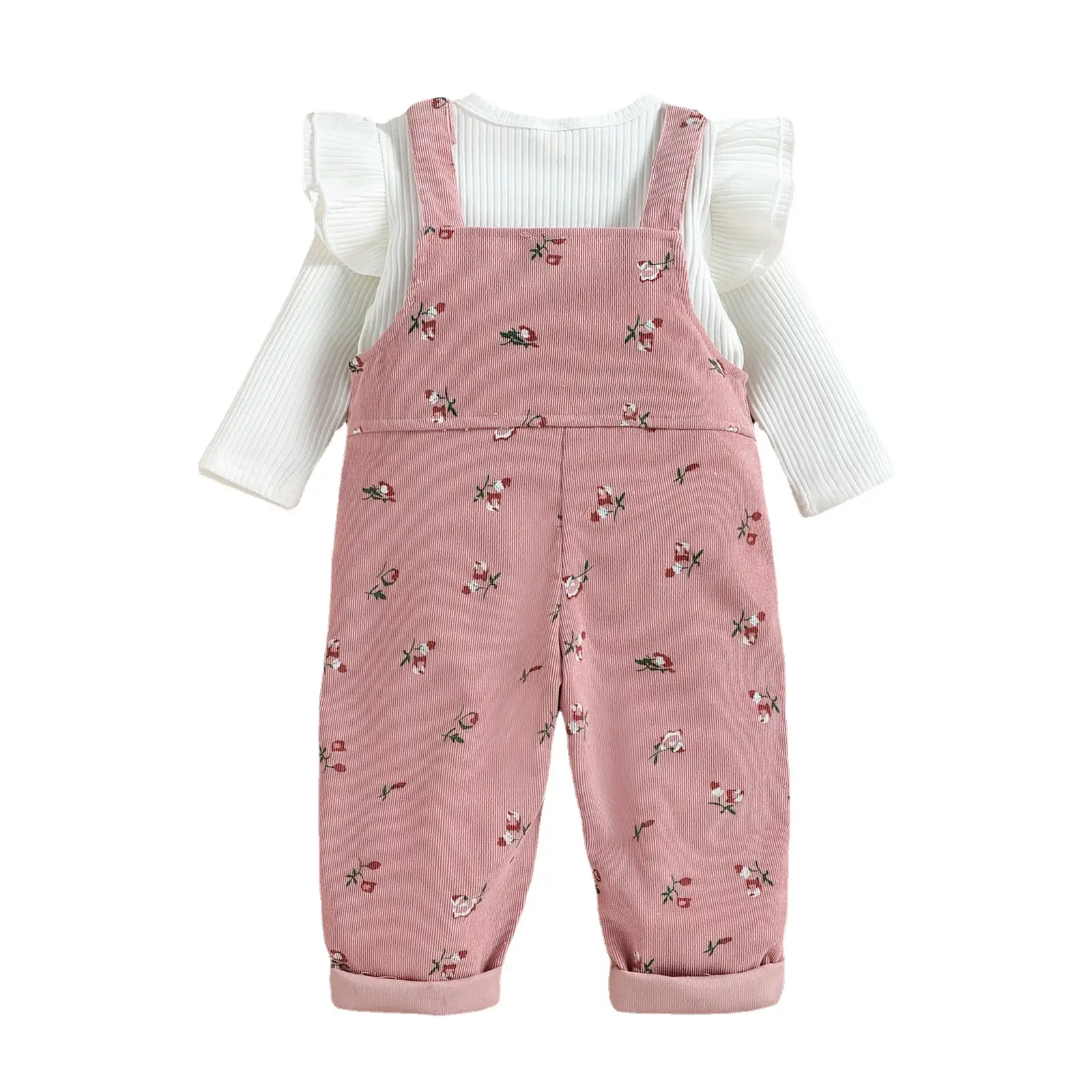 Baoxin Cotton Pit Striped Suit for Girls Yellow - Image 6