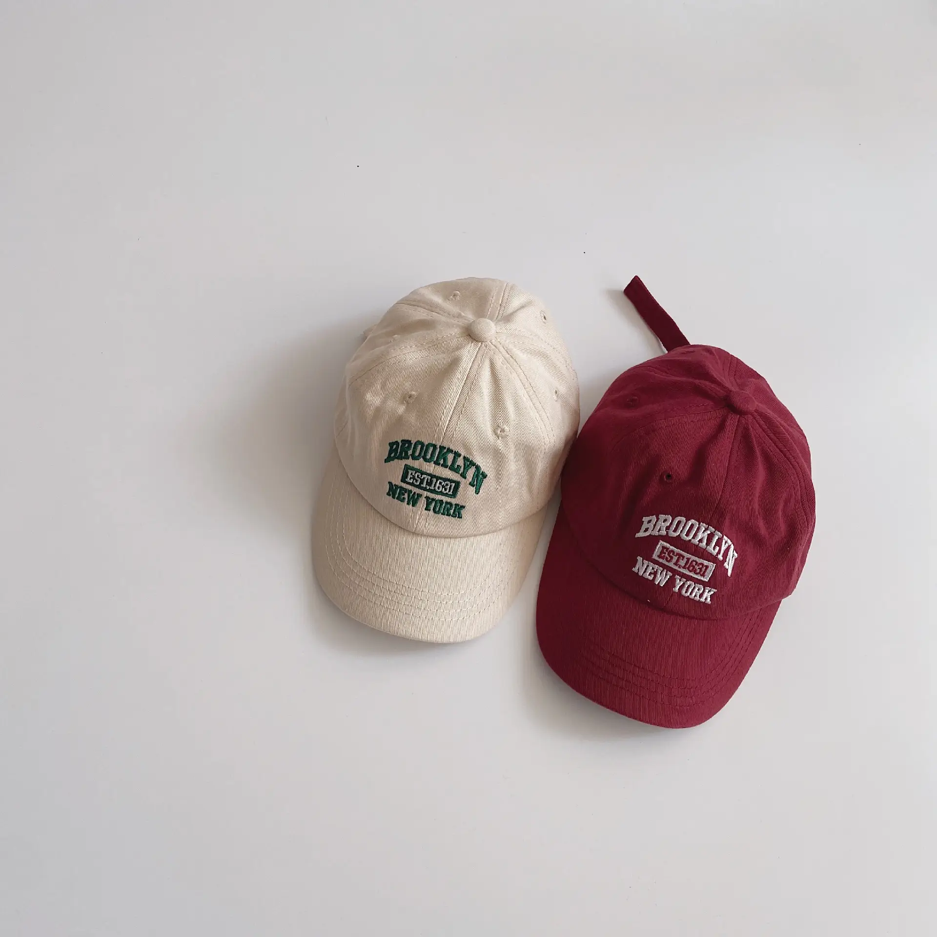 Blue Embroidered Baseball Cap for Girls Winter 2023 - Image 7